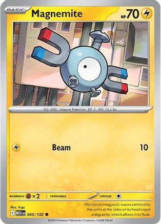 Magnemite 045  ME01 Mega Evolution - Common