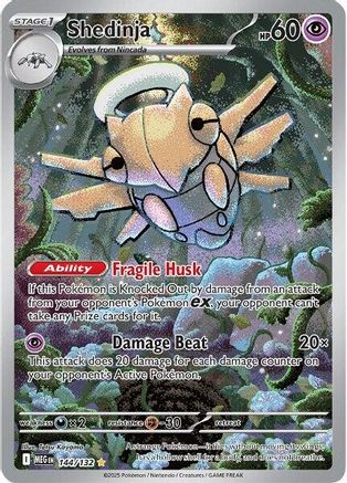 Shedinja 144/132  - Holofoil ME01 Mega Evolution - Illustration Rare