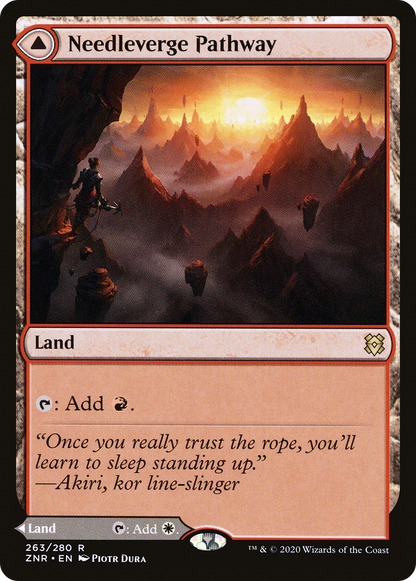 Needleverge Pathway // Pillarverge Pathway [Zendikar Rising]