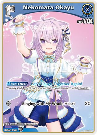 Nekomata Okayu (U) (hSD03-007) (hSD03-007) - SD03 Start Deck Blue Nekomata Okayu