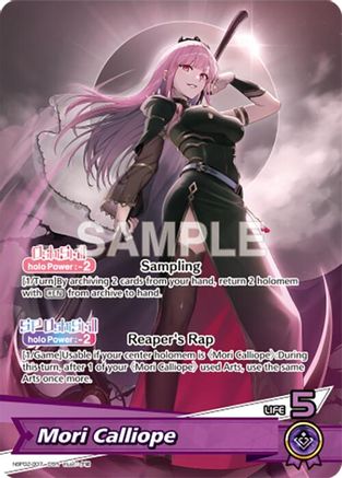Mori Calliope (OSR) (hBP02-007) - Quintet Spectrum Foil