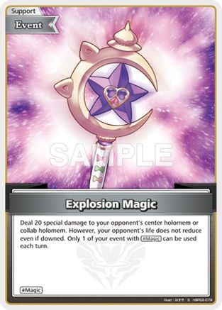 Explosion Magic (S) (hBP02-079) - Quintet Spectrum Foil