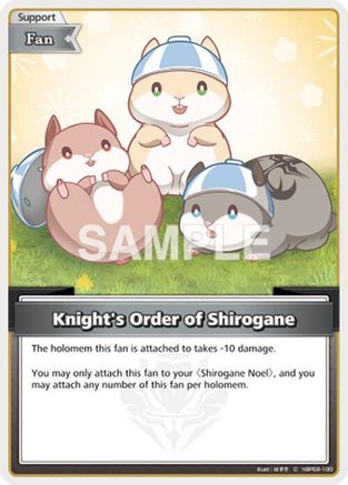 Knight's Order of Shirogane (C) (hBP02-100) - Quintet Spectrum