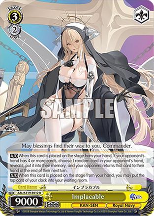 Implacable (AZL/S119-E012 R) - Azur Lane Vol. 2