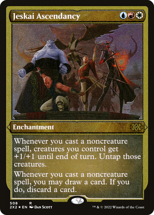 Jeskai Ascendancy (Foil Etched) [Double Masters 2022]