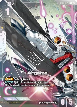 Argama (R+) (GD02-129) - Dual Impact Holofoil