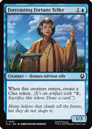Forecasting Fortune Teller (TLA-030) - Avatar: The Last Airbender Foil