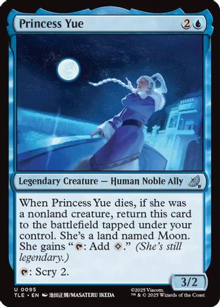 Princess Yue (TLE-095) - Avatar: The Last Airbender: Eternal-Legal Foil