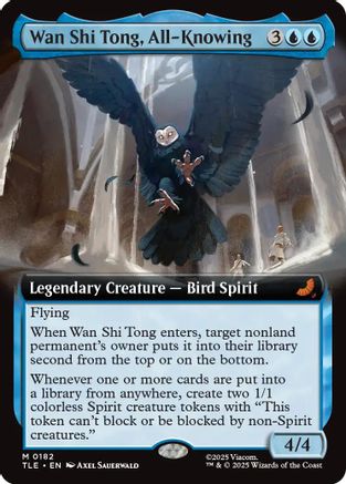 Wan Shi Tong, All-Knowing (Extended Art) (TLE-182) - Avatar: The Last Airbender: Eternal-Legal