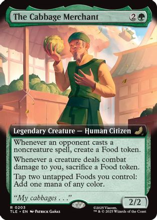 The Cabbage Merchant (Extended Art) (TLE-203) - Avatar: The Last Airbender: Eternal-Legal