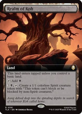Realm of Koh (Extended Art) (TLA-391) - Avatar: The Last Airbender Foil