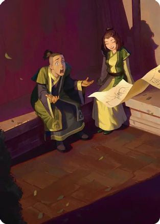 Sokka and Suki Art Card (ASTLA-) - Art Series: Avatar: The Last Airbender