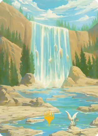 Island Art Card (Gold-Stamped Signature) (ASTLA-051) - Art Series: Avatar: The Last Airbender