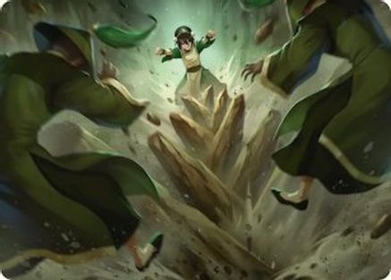 Rockalanche Art Card (ASTLA-017) - Art Series: Avatar: The Last Airbender