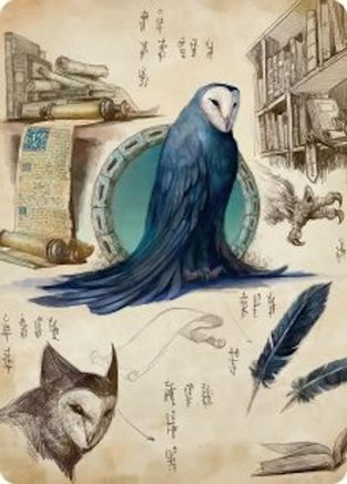 Wan Shi Tong, Librarian Art Card (ASTLA-033) - Art Series: Avatar: The Last Airbender