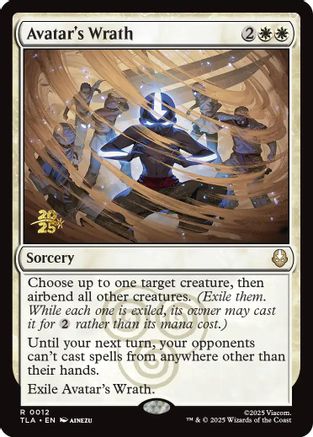 Avatar's Wrath (PRE-012) - Prerelease Cards Foil