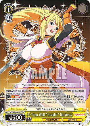 "Iron Wall Crusader" Darkness (KS/W75-E001) - KONOSUBA -God’s blessing on this wonderful world! Re:Edit