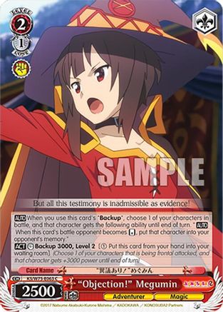 "Objection!" Megumin (KS/W75-E063) - KONOSUBA -God’s blessing on this wonderful world! Re:Edit
