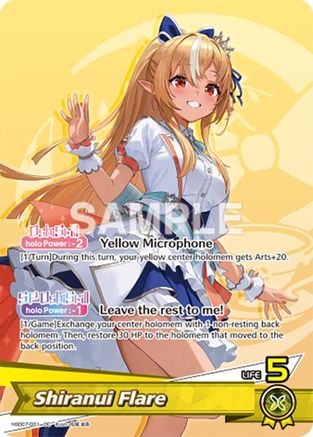 Shiranui Flare (OC) (hSD07-001) - SD07 Start Deck Yellow Shiranui Flare