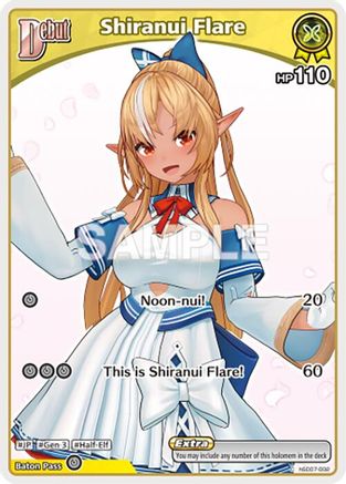 Shiranui Flare (C) (hSD07-002) (hSD07-002) - SD07 Start Deck Yellow Shiranui Flare