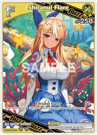 Shiranui Flare (R) (hSD07-008) - SD07 Start Deck Yellow Shiranui Flare Foil