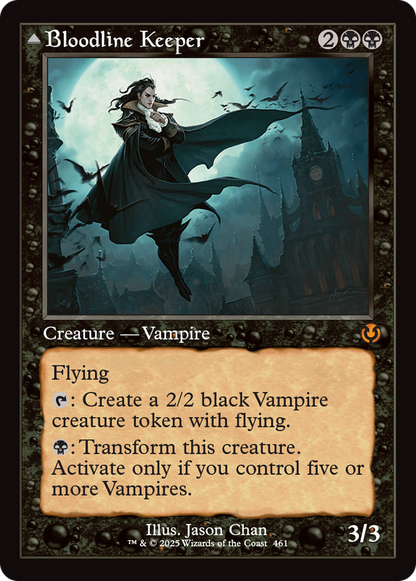 Bloodline Keeper // Lord of Lineage (Retro Frame) [Innistrad Remastered]