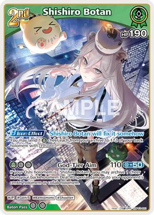 Shishiro Botan (RR) (hBP03-021) - Elite Spark Foil