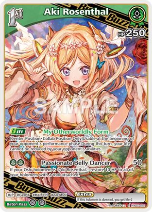 Aki Rosenthal (R) (hBP03-022) - Elite Spark Foil