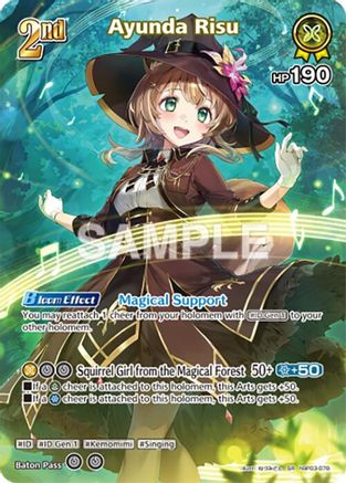Ayunda Risu (SR) (hBP03-078) (hBP03-078) - Elite Spark Foil