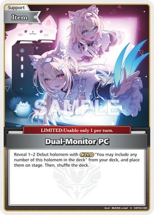 Dual-Monitor PC (S) (hBP03-086) - Elite Spark Foil