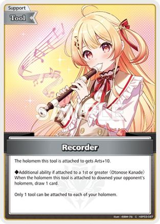 Recorder (C) (hBP03-097) - Elite Spark
