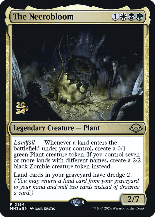 The Necrobloom [Modern Horizons 3 Prerelease Promos]