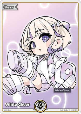 White Cheer (P) (hY01-011) (hY01-011) - hololive OFFICIAL CARD GAME Promos