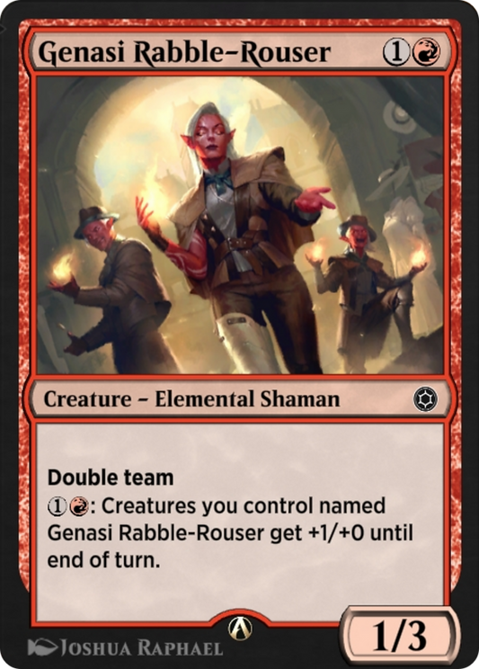 Genasi Rabble-Rouser (HBG-053) - Alchemy Horizons: Baldur's Gate