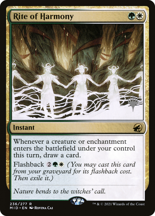 Rite of Harmony (Promo Pack) [Innistrad: Midnight Hunt Promos]