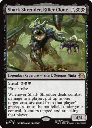Shark Shredder, Killer Clone (TMT-073) - Teenage Mutant Ninja Turtles