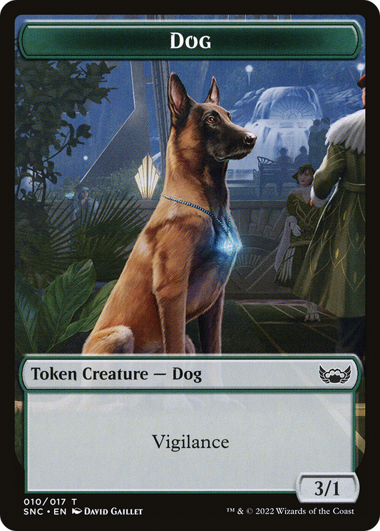 Dog (TSNC-010) - Streets of New Capenna Tokens
