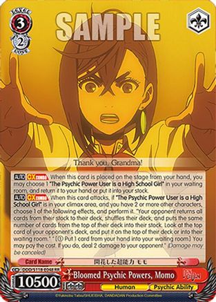 Bloomed Psychic Powers, Momo (DDD/S118-E048 RR) - DANDADAN