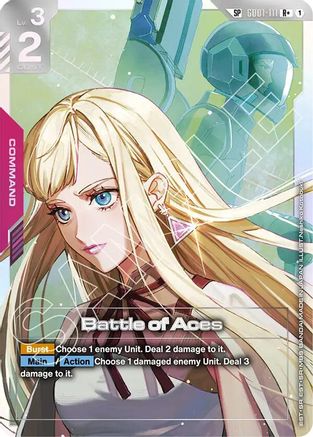 Battle of Aces (SP) (R+) (GD01-111) - Steel Requiem Holofoil