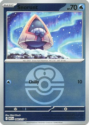 Snorunt 046/217  - Reverse Holofoil ME Ascended Heroes - Common