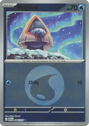 Snorunt 046/217  - Reverse Holofoil ME Ascended Heroes - Common