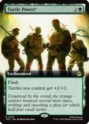 Turtle Power! (Extended Art) (TMT-275) - Teenage Mutant Ninja Turtles