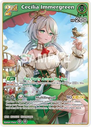 Cecilia Immergreen (R) (hBP04-031) - Curious Universe Foil