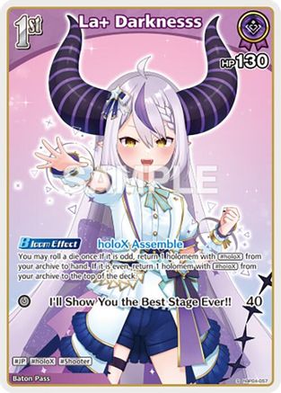 La+ Darknesss (S) (hBP04-057) (hBP04-057) - Curious Universe Foil