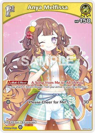 Anya Melfissa (S) (hBP04-076) (hBP04-076) - Curious Universe Foil