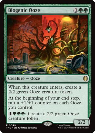 Biogenic Ooze (TMC-049) - Commander: Teenage Mutant Ninja Turtles Foil