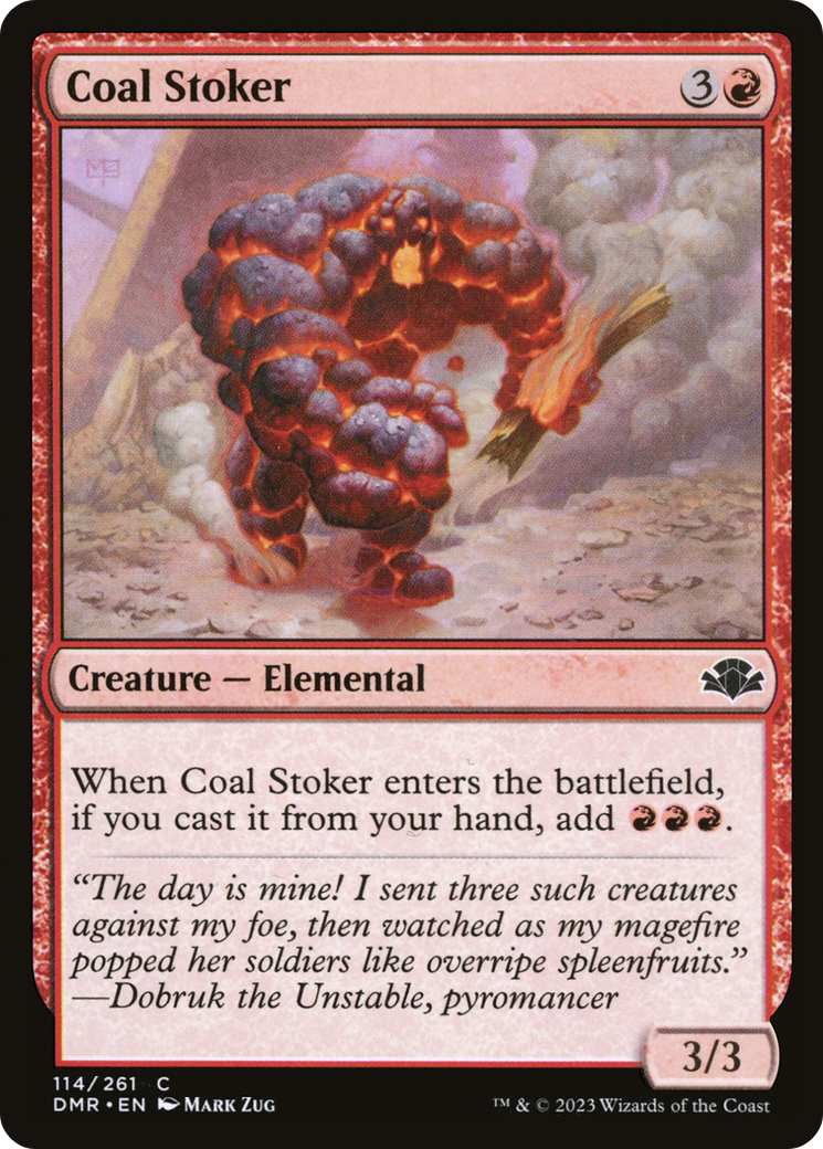 Coal Stoker (DMR-114) - Dominaria Remastered