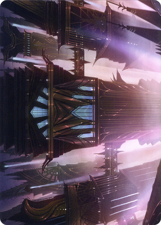 Skybridge Towers // Skybridge Towers (ASNC-037) - New Capenna Art Series (Borderless)