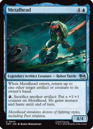 Metalhead (TMT-044) - Teenage Mutant Ninja Turtles Foil