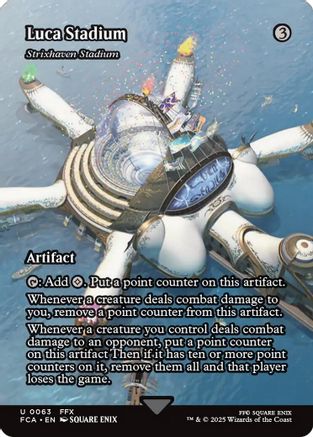 Luca Stadium - Strixhaven Stadium (Showcase) (FCA-063) - FINAL FANTASY: Through the Ages Foil